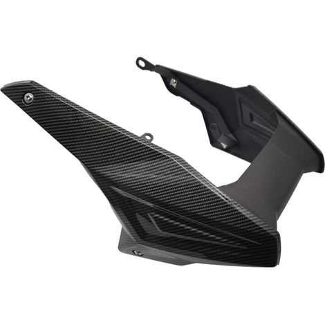 Carter moteur moto protection carbone F900R F900XR, cache-châssis style fibre de carbone, remplacement antidérapant (1/5)