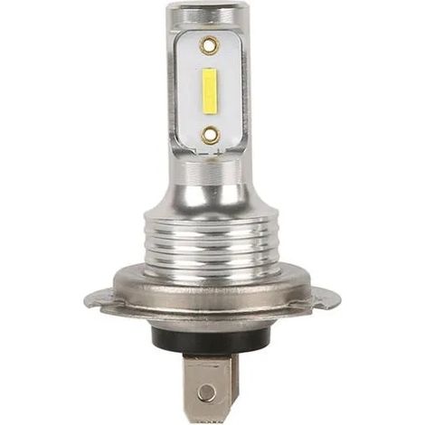 LED CSP Mini H7 Lampes Ampoules de Phare Voiture Antibrouillard 800K Auto 12V-32V LumiRe Blanche Super Brillante YYV (1/4)