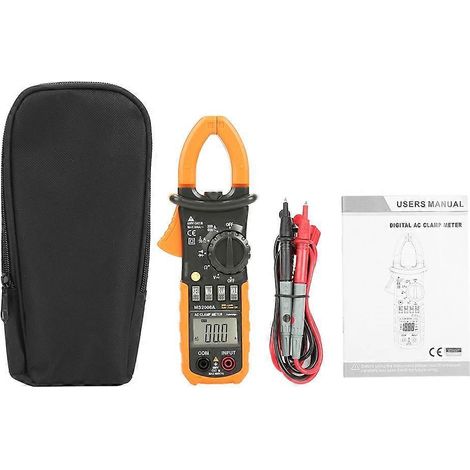 PEAKMETER PM2008A Handliches digitales LCD-Zangenmessgerät AC/DC-Spannungsdiagnose-Multimeter (1/4)