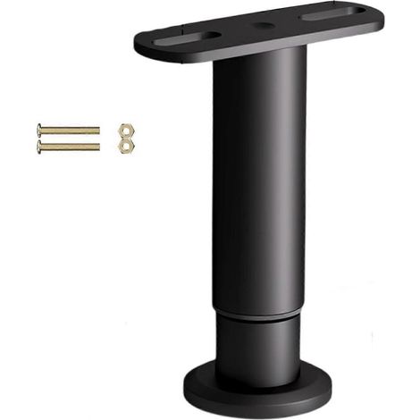 Outils professionnels, installation facile, base de support de meuble réglable, colonnes en acier laminé à froid, compatible avec diverses surfaces, plusieurs couleurs disponibles. (1/5)