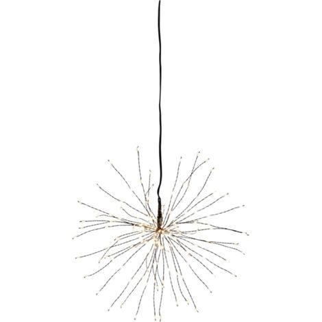 Star 3D-LED-Hängestern 'Firework', schwarz, (1/4)