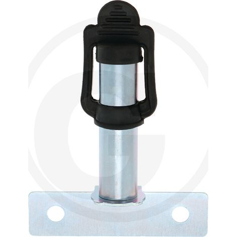 Piantone da avvitare con staffa laterale per faro led macchina agricola