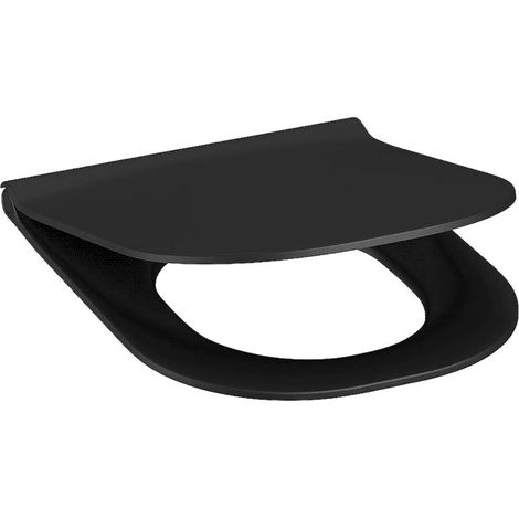 Jika Mio - Asiento de inodoro, SoftClose, negro mate H8917167160631 (1/2)