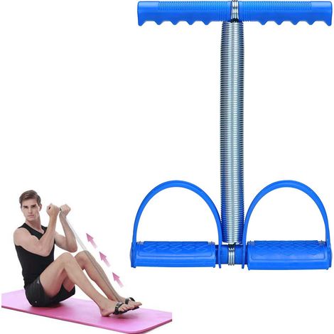 Corde abdominale élastique, pédale à ressort, appareil de musculation pour les jambes et les abdominaux, équipement minceur, musculation, salle de sport à domicile, bras, taille, sport, fitness, étire (1/5)