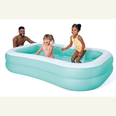Rechteckiger aufblasbarer pool 229 x 147 x 46 cm intex 57181