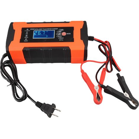 [JAMAIS UTILISÉ]Chargeur de batterie à impulsions 12 V 10 A 24 V 5 A pour batterie de voiture (1/5)