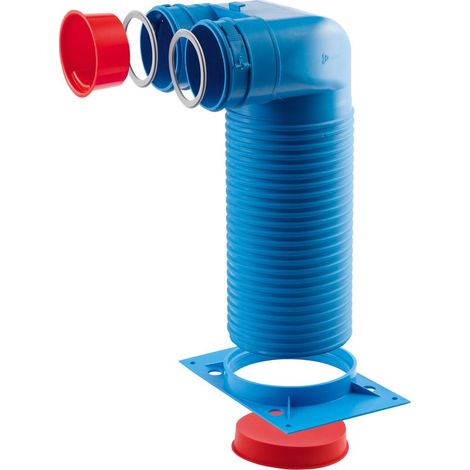 Kermi x-well Ventilanschluss 90 Grad 2 x NW 75-125, Y2202075005K