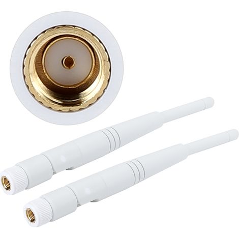 antennes WiFi double bande 2,4 GHz/5 GHz 4 dBi omnidirectionnelles avec interface RP-SMA (1/5)