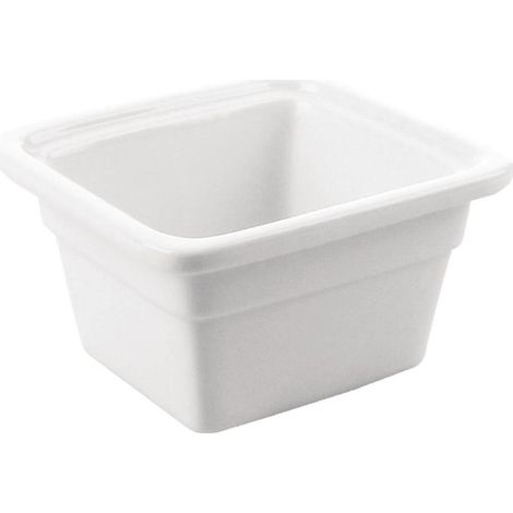Plat en porcelaine GN 1/6 100mm - Ref U813 - Olympia (1/4)