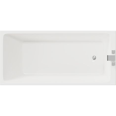 Slim Edge 1700mm x 800mm Straight Single Ended Bath (1/5)