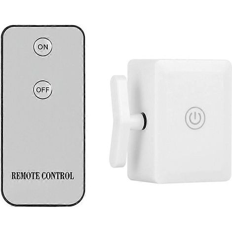 Bouton-poussoir intelligent sans fil avec télécommande infrarouge Artifact pour éteindre les lumières (blanc) (1/5)