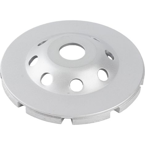 Disque à meuler diamanté double rangée 115/125/180 mm pour meuleuse d'angle, pour la découpe de briques et de béton (125 mm) (1/5)