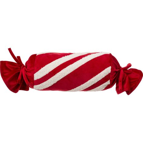 Längliches Kissen in Bonbonform CANDY, 14 x 30 cm (1/2)