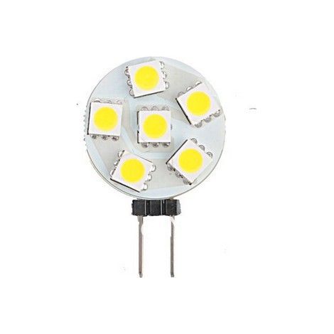 12 ampoules LED G4 non dimmables, lumière blanc chaud 3000K, angle d'éclairage 180°, 1W, adaptées aux cuisines et camping-cars, DC 12V (1/5)