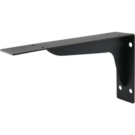 Supports Triangulaires, 2 Pièces, Equerre Etagere Industrielle Robuste, Supports D'étagère Flottants Fixés Au Mur en Métal, pour Étagère À Livres Ou Étagères Murales Bricolage - RWÉtagère murale (1/3)