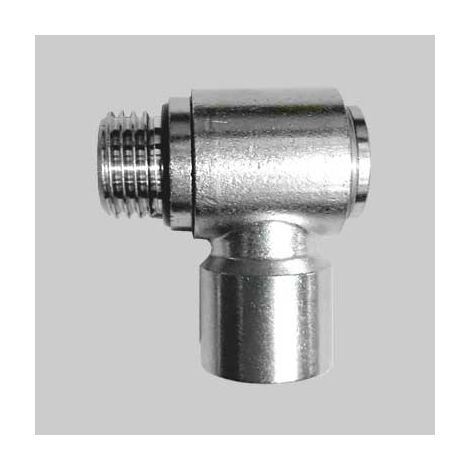 Raccordo girevole a l attacco femmina 1/4&quotx1/4&quot mm conf. da 10 pz