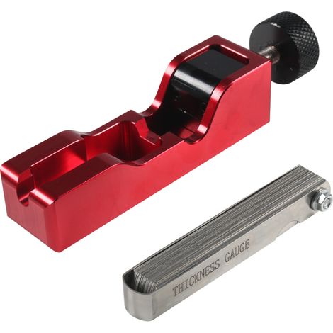 Outil de réglage des bougies d'allumage à pied rouge (1/2)