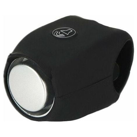 Klaxon de vélo, sonnette électrique pour vélo et scooter, mini sonnette électronique d'avertissement sonore, sonnette en silicone étanche (1/5)