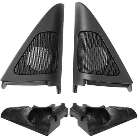 Ensemble de caches pour haut-parleurs de portières avant de voiture (haut-parleur d'aigus, tweeter, etc.). (1/4)