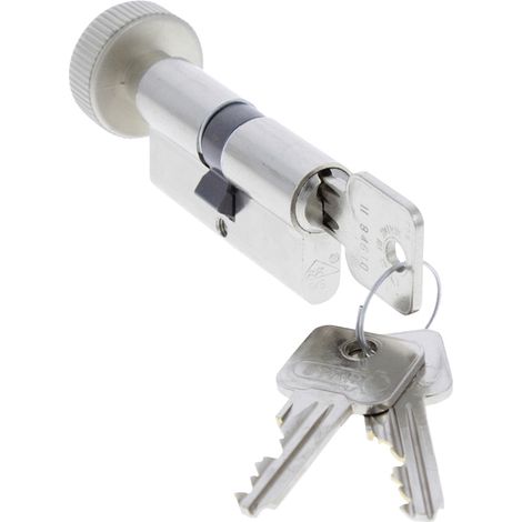 Zylinderschlösser SKG 30 - 30 mm mit Knopf - pro Stück