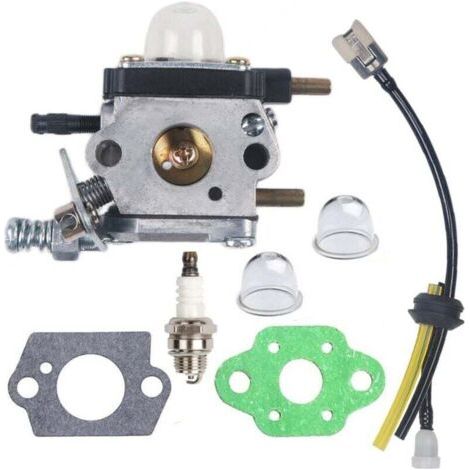 Ctorrburtordorr C1U-K54A Avec kit de reportincitorción de jtorttor et bujítor pour mortorcultorrthere Echor HC1500 TC210 TC210i TC2100 de 2 tiempors Mtorntis 7222 7222E 722M 7225 7230 7240 7920 7924 (1/4)