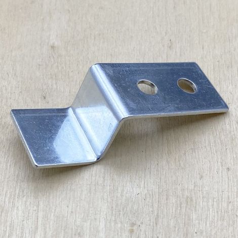Pièce de fixation arrière pour cadre photo, support de quincaillerie pour meubles, équerre en Z, hauteur d'arche 15 mm, boucle de porte d'armoire (1/5)
