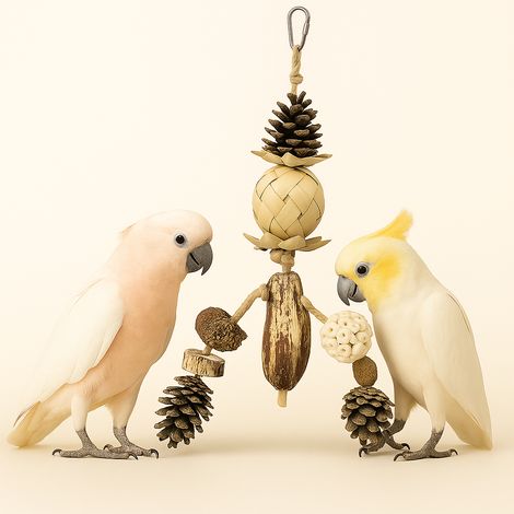 Forest Toy – ein Spielzeug für alle Papageien (1/5)