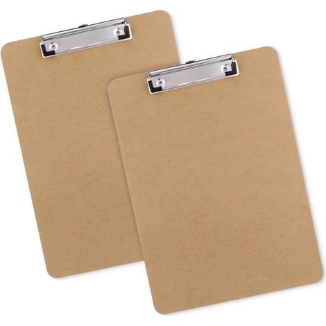 BelleRise - Lot de 2 porte-blocs en bois, format standard A4/Letter (9 po x 12,5 po) (1/5)