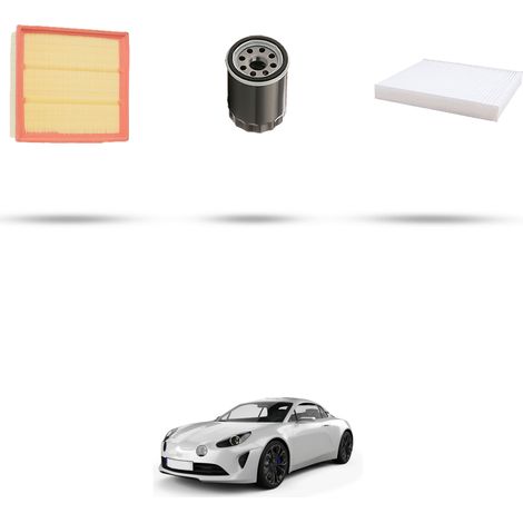 Kit tagliando 3 filtri compatibile con Renault Alpine A II 1.8 GT 221kw dal 2021 (1/5)