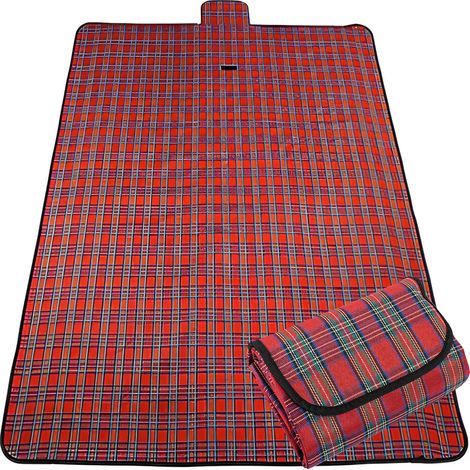 Picknickdecke 180x150cm, wasserdicht, isoliert, Reisedecke, Campingdecke, Stranddecke, leicht, kompakt, XXL, Camping, Picknick, Outdoor, Garten, ultraleichte Campingmatte, Matte, Retoo