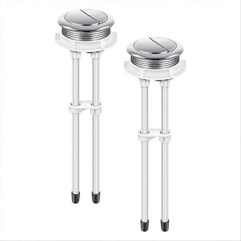 Set mit 2 48-mm-Spülkastenknöpfen, Ersatz-Druckknopf für Zweimengenspülung für Glacier Bay (1/5)