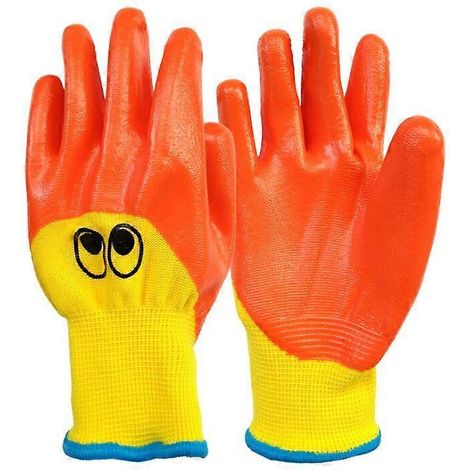Filiyano-Gants de jardin en fibre de bambou adaptés aux enfants de 7 à 12 ans (1/4)