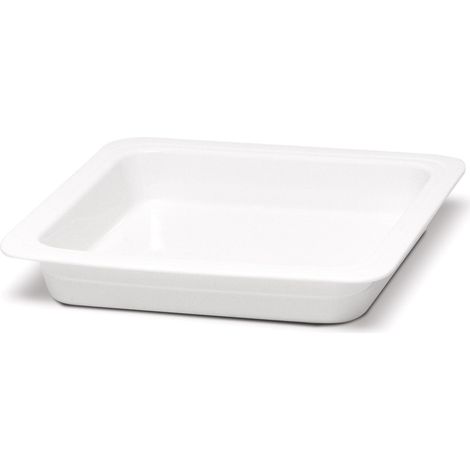 Plat Carré en Porcelaine pour Chafing Dish P390002 - Pujadas