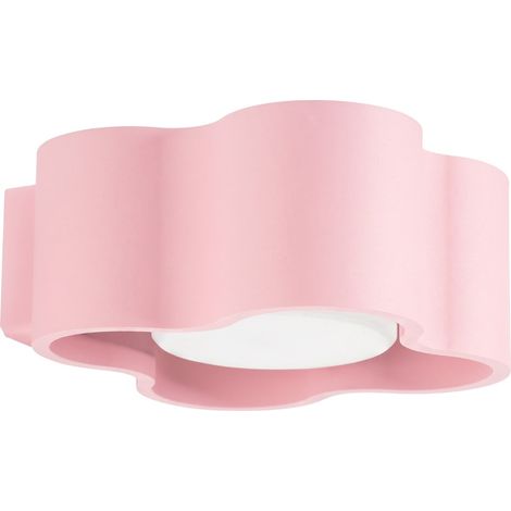 Lámpara de pared OVIO rosa aluminio 1xGx53 12cm Sollux (1/3)