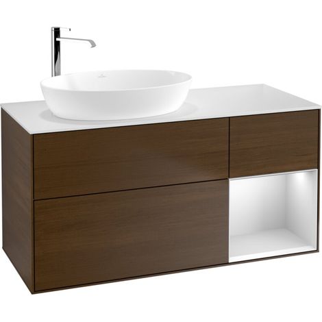 Villeroy & Boch F931MTGN Meuble sous-lavabo Finion F93 (1/2)