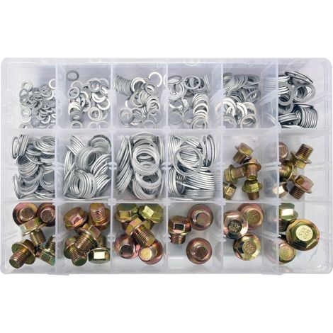 Set di rondelle e tappi in alluminio YT-06862 Yato (1/5)