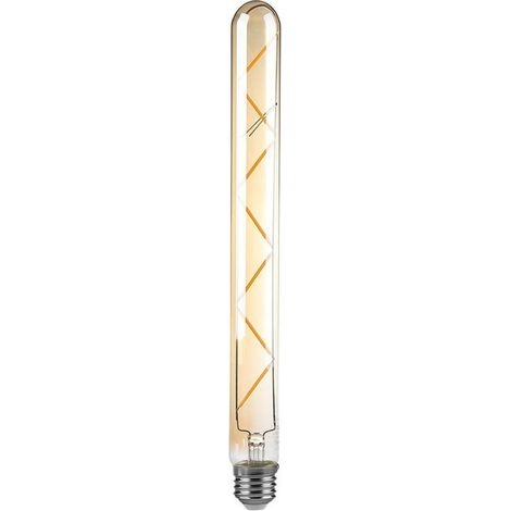 V-TAC LED-Glühbirne E27 7W 100LM/W T30 Filament Bernstein Warmweiß