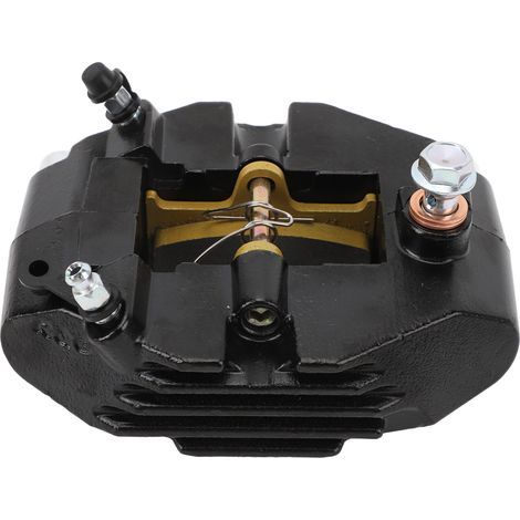 Ensemble d'étrier de Frein Arrière avec Plaquettes Forizzly 660 YFM660F 4x4 2002 2008, Plaquettes ATV, 5KM 2580V 01 00, Noir, Haute qualité, Facile à Installer, Ajustement. (1/5)