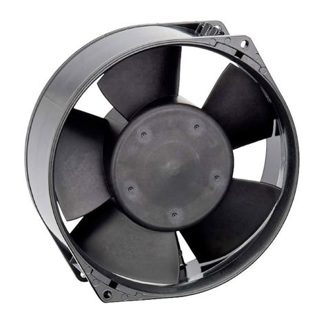 Ventilateur ebm-papst 7218n 345 m³/h 48 V DC