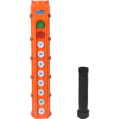 Boîtier de commande étanche à la pluie, ABS IP65, interrupteurs à bouton-poussoir pour hayon de véhicule 220 V/500 V