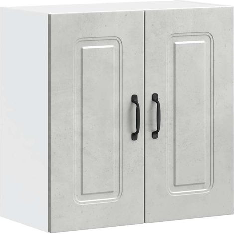 Maison Exclusive - Pensile da Cucina Kalmar Grigio Cemento in Legno Multistrato (1/5)