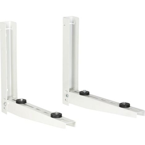 Staffe per condizionatori "Zanella" in lamiera elettrozincata resistenti alla corrosione -38 x 35 cm