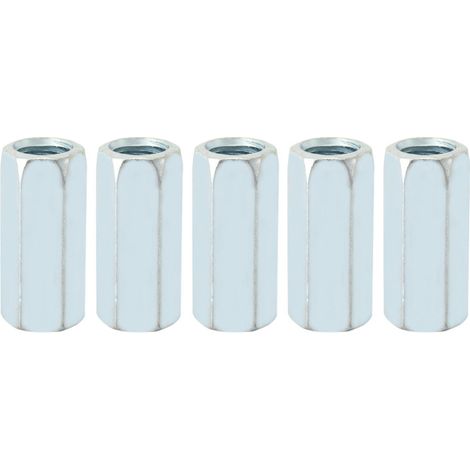 Beyamis 5 pièces M1240 Écrou à tige longue hexagonale, entretoise filetée (15 mm) (1/5)
