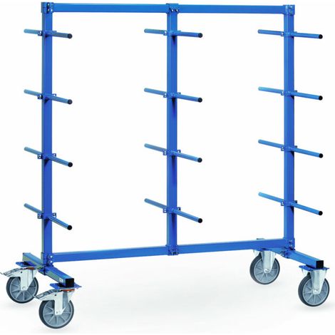 fetra Chariot à bras portants 4626-1 - force 500kg pneus TPE (1/3)