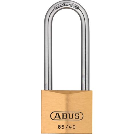 ABUS Vorhangschloss 85/40HB63 Messing massiv (1/5)