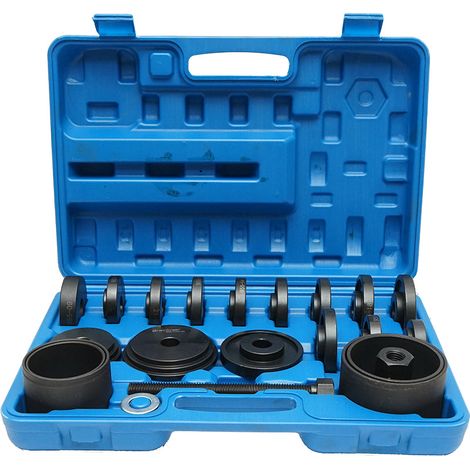 Kit di presse per estrazione cuscinetti e boccole 23 pezzi Breckner Germany (1/4)