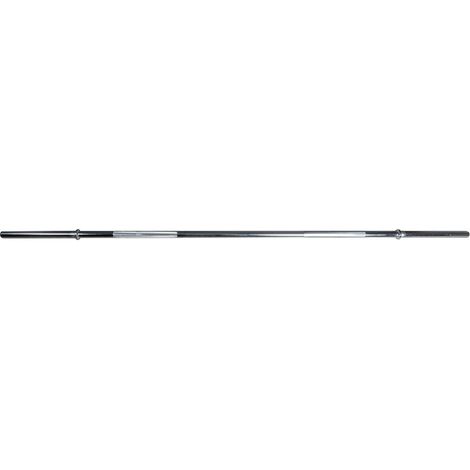 BODYLINE Bilanciere per pesi acciaio cromato con chiusura a molla lunghezza (1/5)