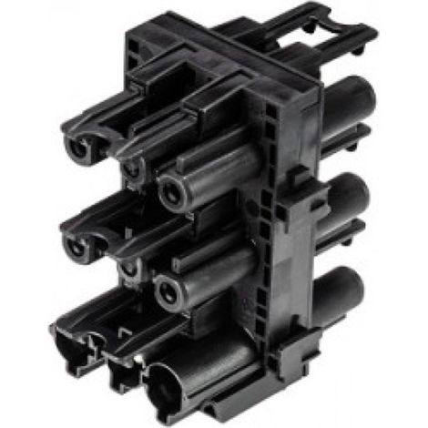 Bachmann GST18 multiprise noire 5 sorties 20A 250V