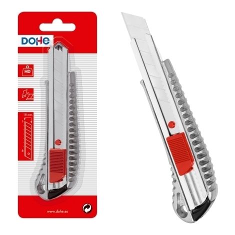 CUTTER DOHE 18 mm. con GUIA METALICA