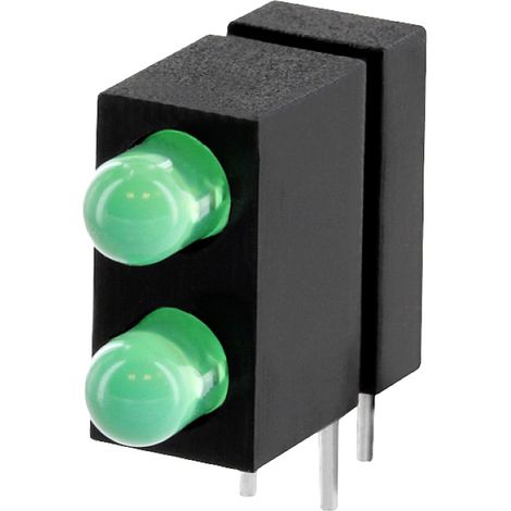 Vossloh Schwabe WU-B-D-3102-3200-2 LED-Baustein Grün 3 mm 15 mcd Bulk (1/2)